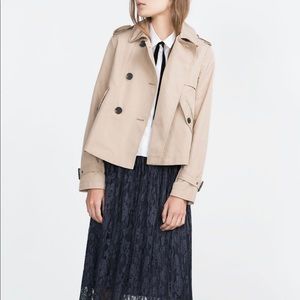 Zara Basic Half size trench coat